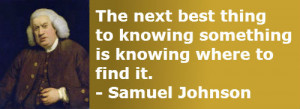 An education quote by Samuel Johnson (1709-1784), English writer ...