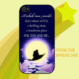 aladdin quote iPhone 44s55s5c samsung galaxy s3s4 by sunystars, $16.66
