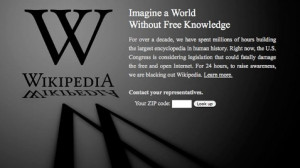 SOPA Blackout: Wikipedia, Google, Wired Protest 'Internet Censorship'