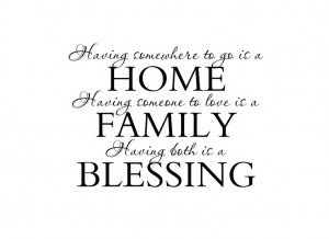 Family Vinyl Wall Decal Wall Quote Saying for Living Room Family Room ...