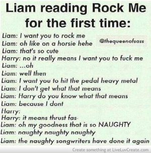 Liam Payne Reading The Song Rock Me