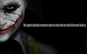 Batman Joker Quote | Motivational Movie Poster