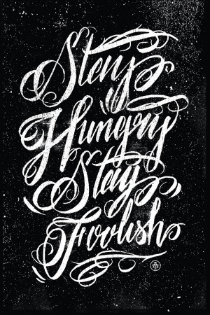 Two Arms - Stay Hungry Stay Foolish Poster