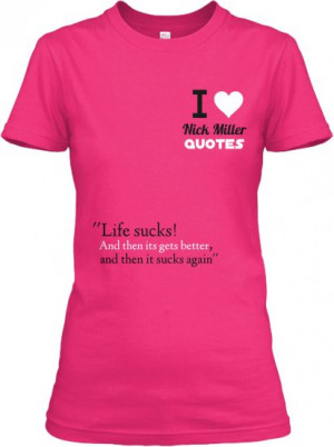 LOVE Nick Miller Quotes | Teespring #NickMiller #QuotesTshirt # ...