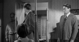 Hey Boo! Robert Duvall as Boo Radley in To Kill a Mockingbird.