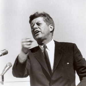 President John F. Kennedy making a speech, October 13, 1963 (Getty ...