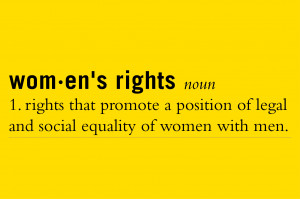 Start the discussion: perspectives on women’s rights