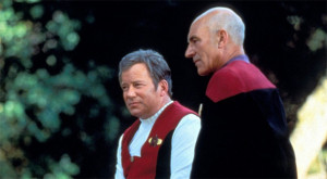 Kirk and Picard Set Off - Star Trek: Generations
