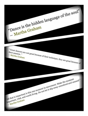 Dance Quotes Martha Graham