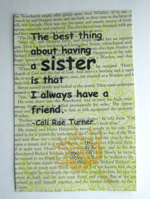 Twin Sister Sayings Sister quote the best thing
