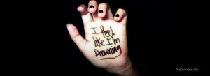 Like I m Drowning Facebook Cover Photo