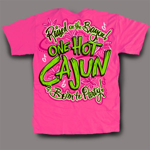 ... Shirt-ST Hot Cajun,cajun tee,sweet thing shirts,sweet thing,southern