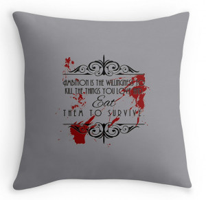 30 Rock Jack Donaghy Quote Pillow
