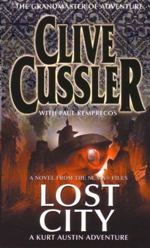 Clive Cussler Lost City Book Cover