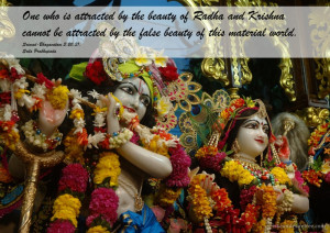 One who is attracted by the beauty of Radha and Krishna cannot be ...
