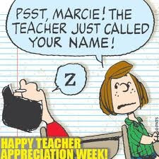 Happy Teacher Appreciation Week!!