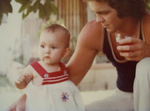 The very first birthday I ever had, I wore this little sailor dress ...