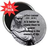 Julius Caesar: Roman Emperor. Political Quote on Creative Life, Break ...