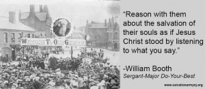 William Booth quote . . . Reason...