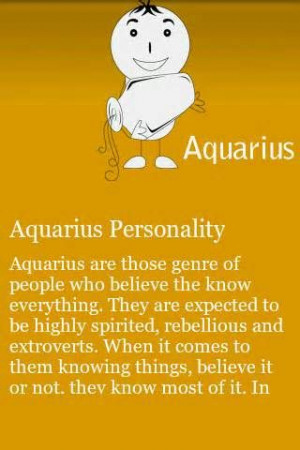 aquarius quotes and sayings - Yahoo Image Search Results