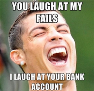 laugh at your bank account