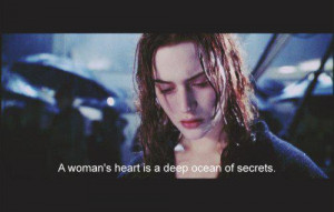 kate winslet, love, quote, text, titanic, tragedy