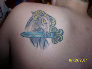 Rams Head Tattoo Aries Ram S Tattoo