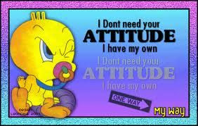 attitude is tweety's middle name