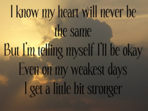 Stronger-- Sara Evans Life, Bit Stronger, Awesome Quotes, Music Quotes ...