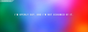 ... Obama Same Sex Marriage Quote Openly Gay and Not Ashamed of It