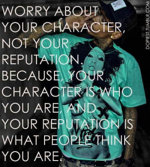 Character > Reputation.