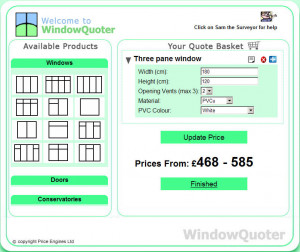 Instant Online quotes for double glazing, windows, doors or a ...
