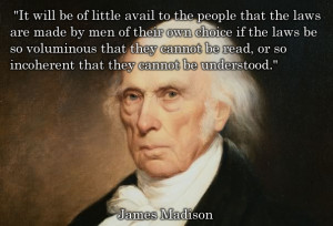 James Madison Quotes On the Constitution