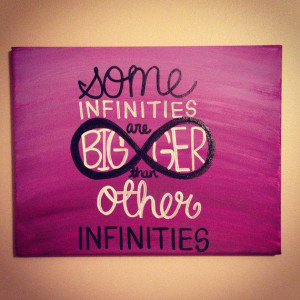 The Fault In Our Stars Quote Canvas Painting