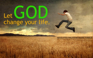 Give over control to God