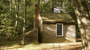 cabin at Walden Pond Beautiful House, Henry Thoreau, Walden Ponds ...