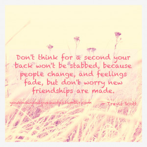 Backstabbing Friends Quotes Tumblr