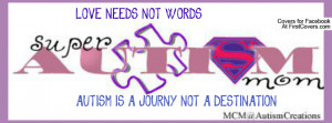 SUPER AUTISM MOM Profile Facebook Covers