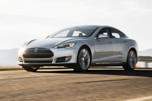 Tesla Model Front Three...
