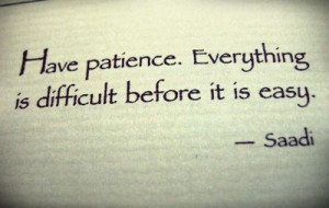 Patience