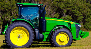 Big Green Tractor Photograph