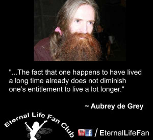 Aubrey De Grey Quotes