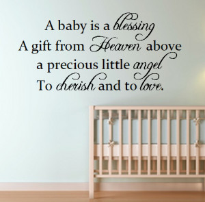 baby is a blessing.