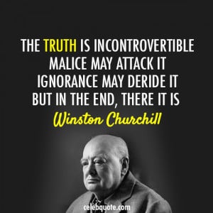 Quotes Suitable for Framing: Winston Churchill