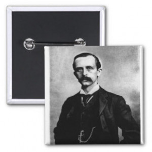 Sir James Matthew Barrie Pinback Buttons