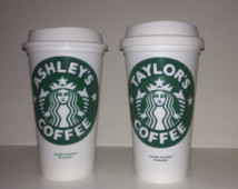 STARBUCKS CUP,COFFEE Cup,Personaliz ed cup,monogram,coffee mug,coffee ...