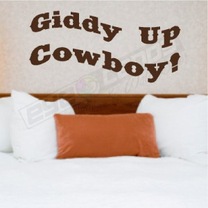 LITTLE BUCKAROO with stars Wall Words Decals Quotes Stickers Art