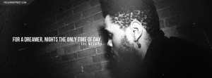 The Weeknd Only Time Of Day Quote Facebook Cover Picture