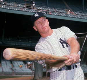 Mickey Mantle won three MVP awards while playing his entire career for ...
