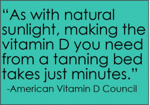Vitamin D Tanning Beds